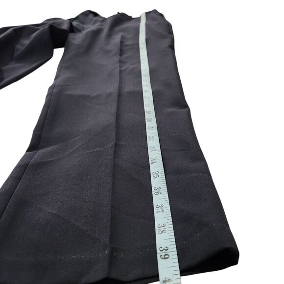 Haggar Dress Pants For Mens Size 38x29 Blue Navy Flat Front - Picture 5 of 15